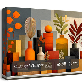 Puzzle puzzle arancione 1000 pezzi